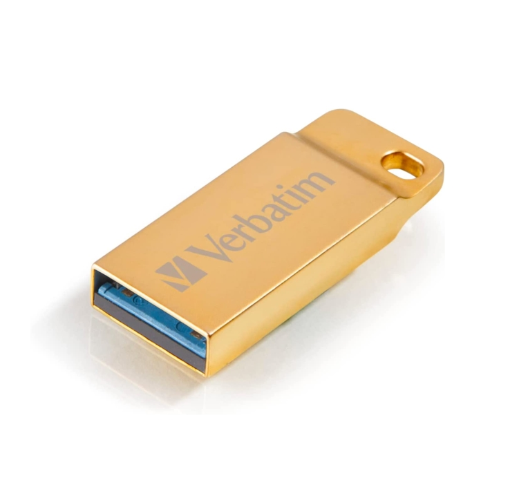 Памет, Verbatim Metal Executive 64GB USB 3.0 Gold
