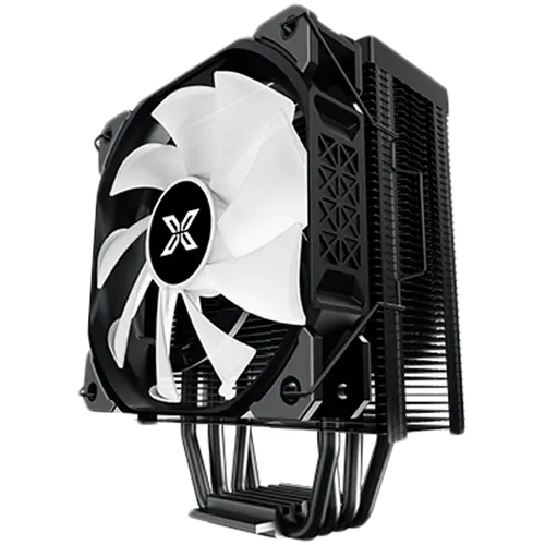 Air Killer Pro EN47895 Black, X22A FAN, ARGB Top Cover, Reinforced Plastic Steel Backplate, Mini ARGB LED Controller - image 1