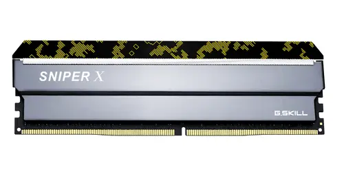 Памет G.SKILL Sniper X 16GB(2x8GB) DDR4 PC4-25600 3200MHz CL16 F4-3200C16D-16GSXKB - image 3