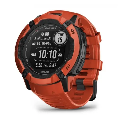 Garmin Instinct® 2X Solar - Instinct® 2X Solar - Flame Red 010-02805-01