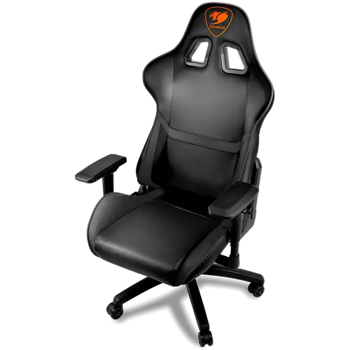 COUGAR Armor Gaming Chair Black, Piston Lift Height Adjustment,180º Reclining,Adjustable Tilting Resistance,3D Adjustable Arm Rest,Full Steel Frame,Ultimate Quality: Class 4 Gas Lift Cylinder - image 3