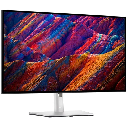 DELL Monitor LED U2723QE, 27", 4K (3840x2160), 16:9 60Hz, IPS AG, 400cd/m2, 2000:1, 178/178, 8ms/5ms, HDMI, 2xDP, 3 x USB-C, 5x USB 3.2 Gen 2, Audio line-out, Tilt, Swivel, Pivot, Height Adjust, 3Y