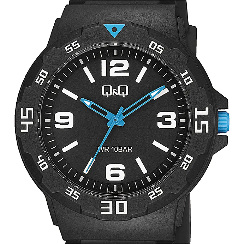 Мъжки аналогов часовник Q&Q - V02A-014VY - image 1