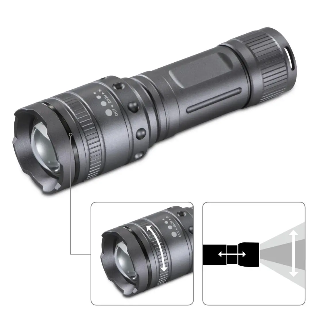 LED Φακός HAMA "Ultra Pro", 1000 lm,185801 - image 2