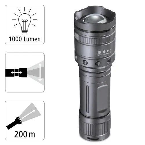 Lanternă LED HAMA "Ultra Pro", 1000 lm,185801 - 1