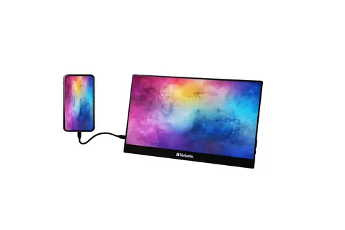 Монитор, Verbatim PM-14 Portable Monitor 14" Full HD 1080p - image 4