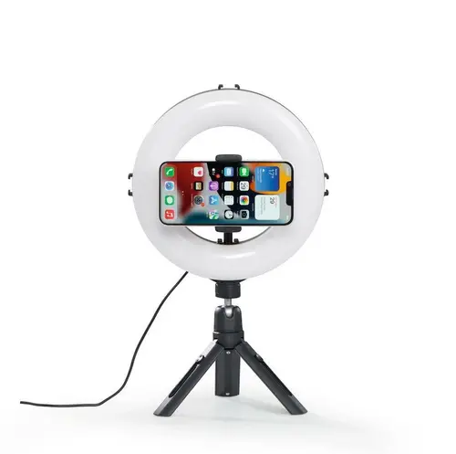 Статив Hama "SpotLight Smart 80 II", LED светлина, За смартфон и таблет - image 2