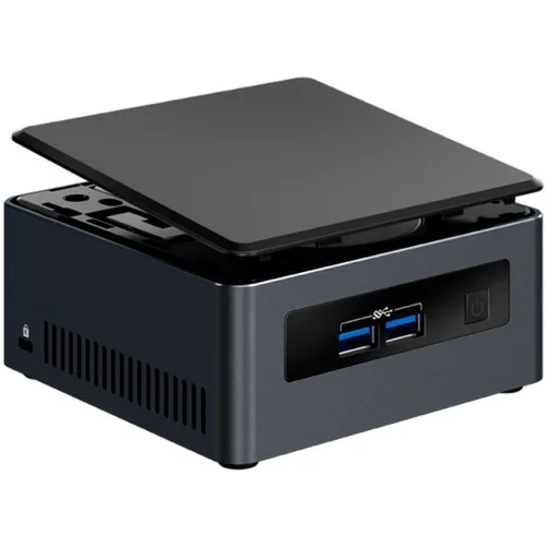 Boxed Intel NUC Kit, NUC7PJYHN, w/ no codec, EU cord, single pack - image 1