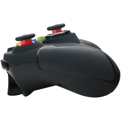 CANYON GP-W6, 2.4G Wireless Controller with Dual Motor, Rubber coating, 2PCS AA Alkaline battery ,support PC X-input mode/D-input mode, PS3, Android/nano size dongle,black - image 2