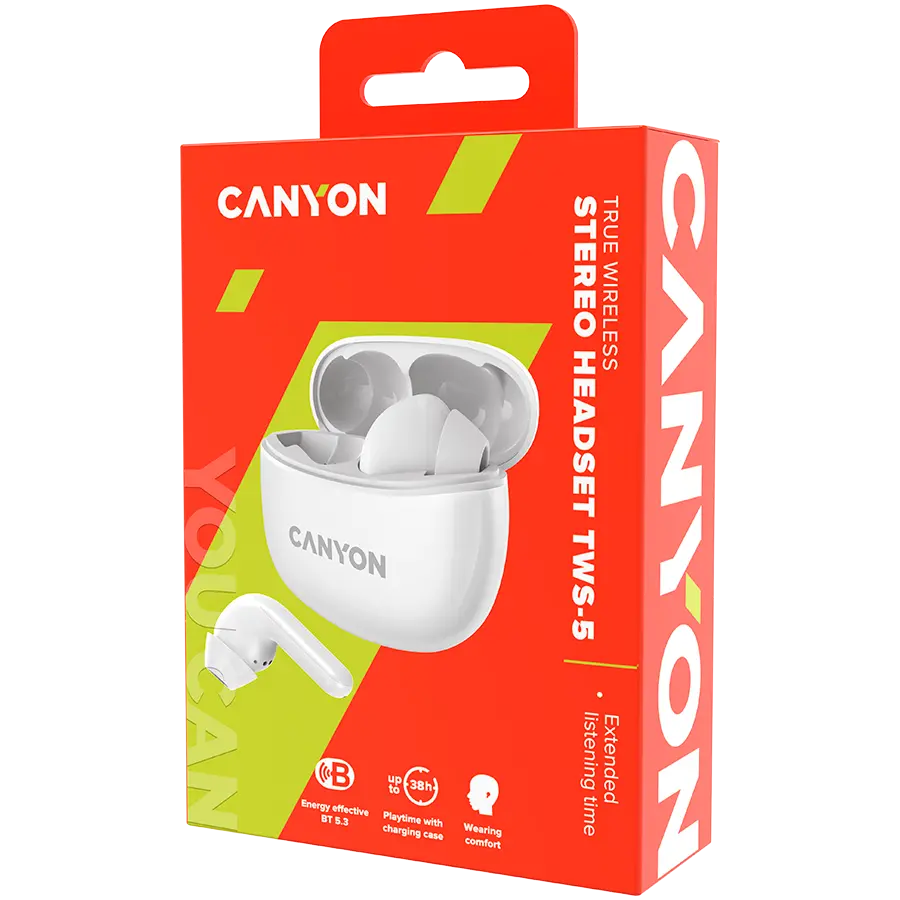 CANYON headset TWS-5 White - image 4