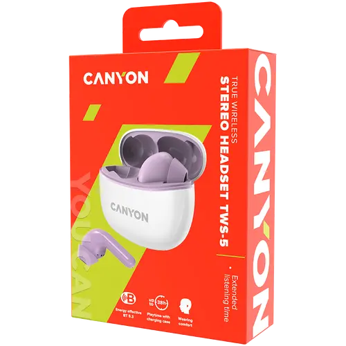 CANYON headset TWS-5 Purple - image 4