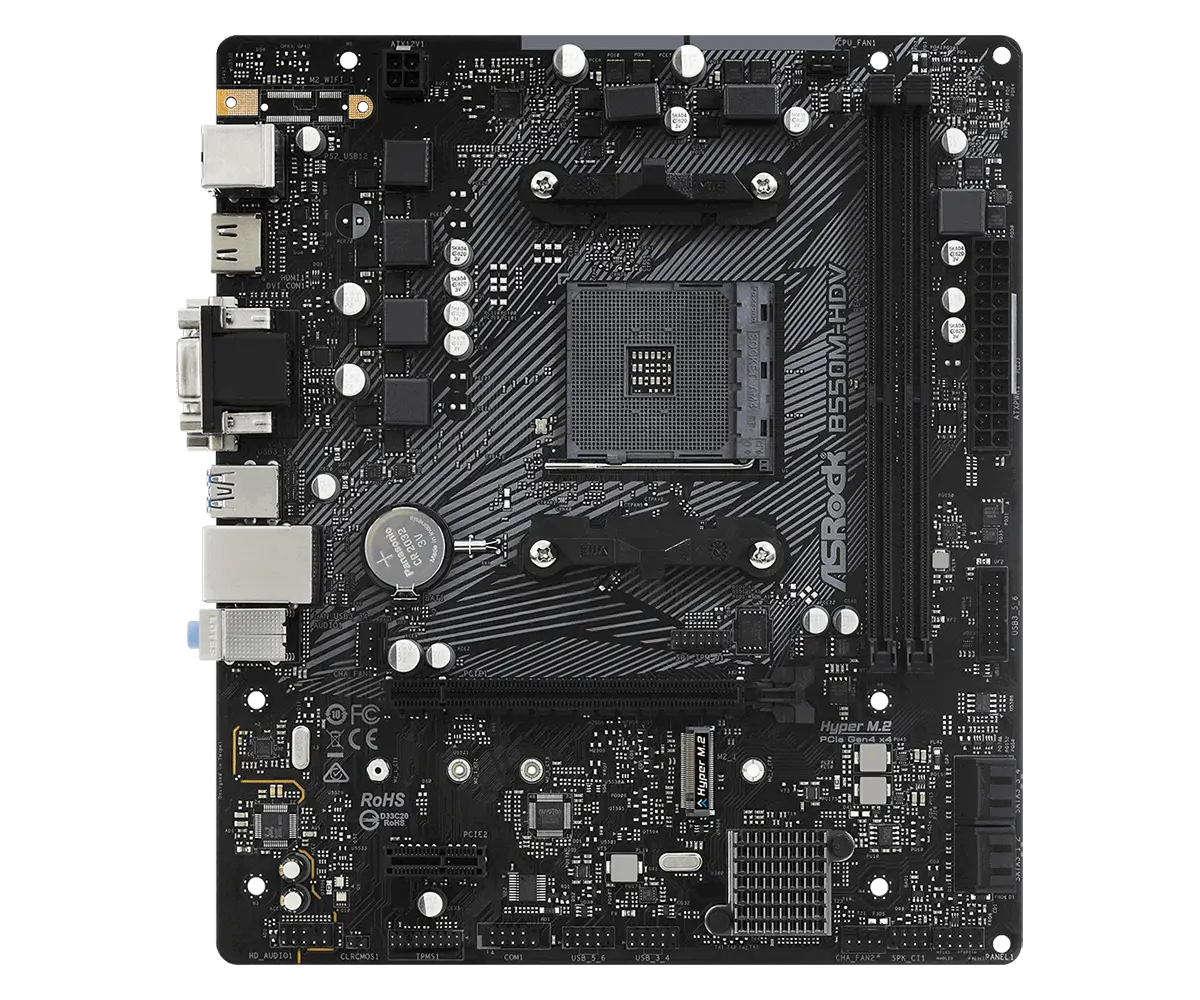 Μητρική πλακέτα, ASROCK B550M-HDV /AM4 - image 1