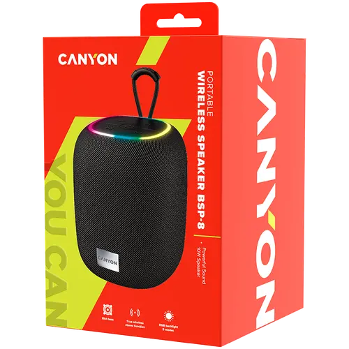 CANYON boxă BSP-8 10W Negru - 2