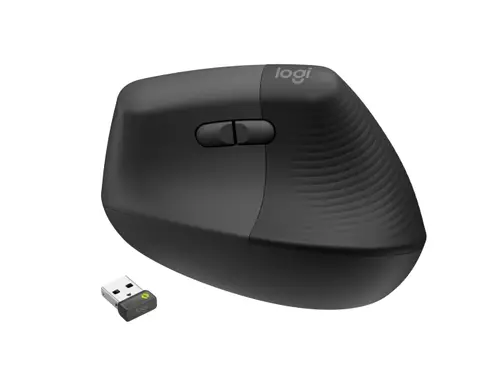 Мишка, Logitech Lift Vertical Ergonomic Mouse for Business, Graphite - image 1