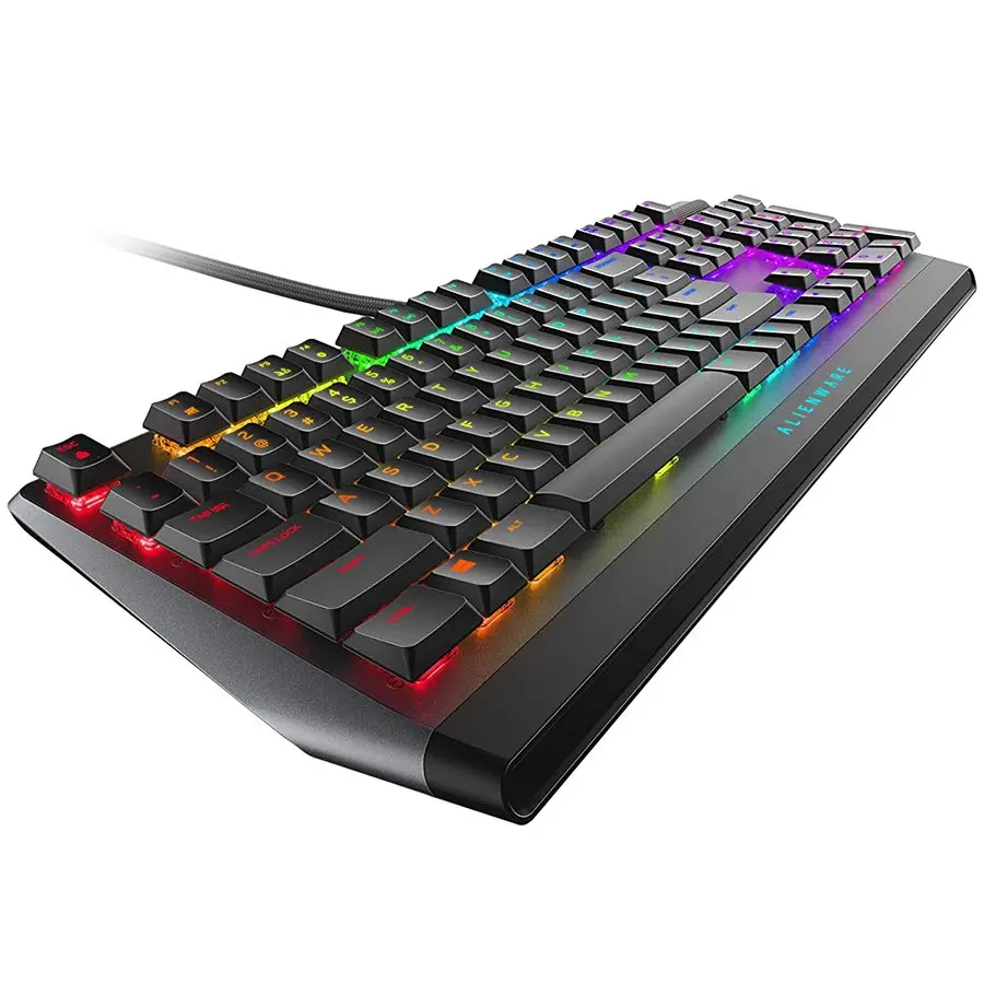 Alienware 510K Tastatură mecanică de gaming Low-profile RGB - AW510K (Dark Side of the Moon)