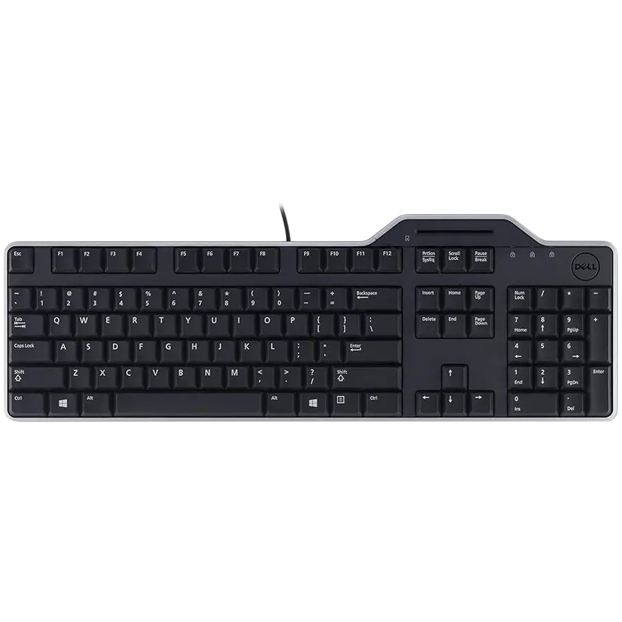 Dell KB813 Πληκτρολόγιο Smartcard US/Ευρωπαϊκό (QWERTY)