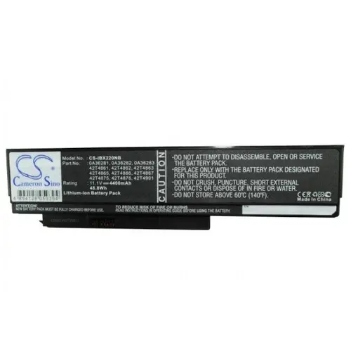 Baterie pentru laptop LENOVO Thinkpad X220, X230 42T4862 11,1V 4400mAh CAMERON SINO - 1