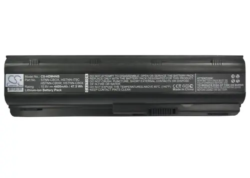 Μπαταρία για laptop, CAMERON SINO, 10.8V, 4400mAh, Μαύρη – συμβατή με HP CB0W/DB0W, G32/G42/G62/G72, Presario CQ31/CQ42 - 1