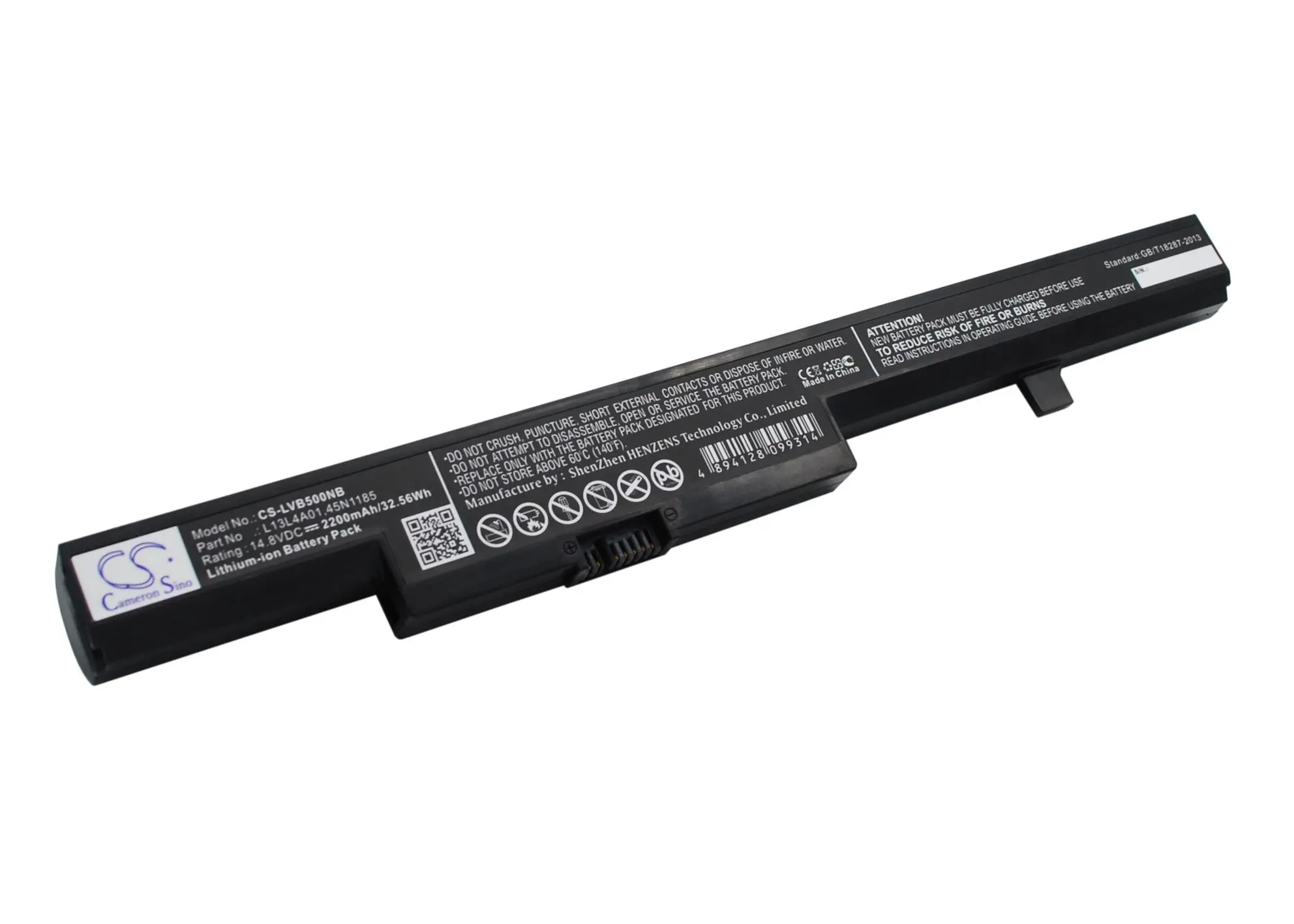 Μπαταρία για laptop Lenovo B40 B50 G550s N40 N50 45N1184, 14.4V, 2200mAh CAMERON SINO - image 1