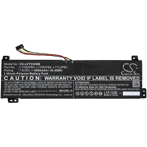 Батерия за лаптоп Lenovo Yoga V330-15 Yoga V530-15 L17M2PB4 LiPo 7.6V 4000mAh CAMERON SINO