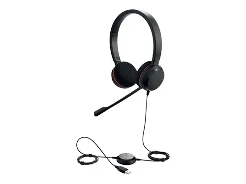 Слушалки Jabra Evolve 20 Stereo Microsoft Teams Optimized, Микрофон, Черни - image 10