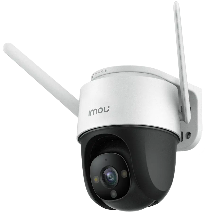 Imou Cruiser, full color night vision Wi-Fi IP camera 4MP, rotation 355° pan & 90° Tilt, 1/2.7"; progressive  CMOS, H.265/H.264, 25fps@1440, 3.6mm Fixed lens, field of view: 88°, IR up to 30m, 16xDigital Zoom, 1xRJ45, Built-in Mic&Speaker, IP66. - image 1