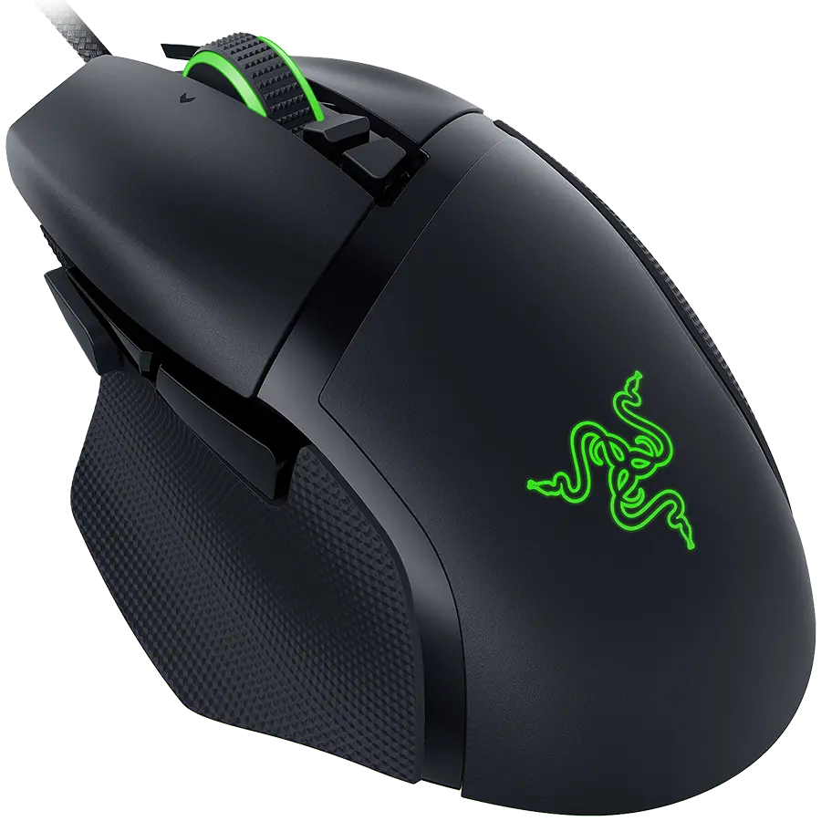 Razer Basilisk V3, 2nd-gen Razer Optical Mouse Switch rated for 70 million clicks, Optical Sensor - 26,000 DPI, 4-way Razer HyperScroll tilt wheel, Electronically actuated notched and free-spinning modes, Razer Speedflex Cable, Razer Chroma RGB - image 2