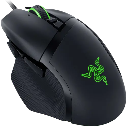 Razer Basilisk V3, 2nd-gen Razer Optical Mouse Switch rated for 70 million clicks, Optical Sensor - 26,000 DPI, 4-way Razer HyperScroll tilt wheel, Electronically actuated notched and free-spinning modes, Razer Speedflex Cable, Razer Chroma RGB - image 2