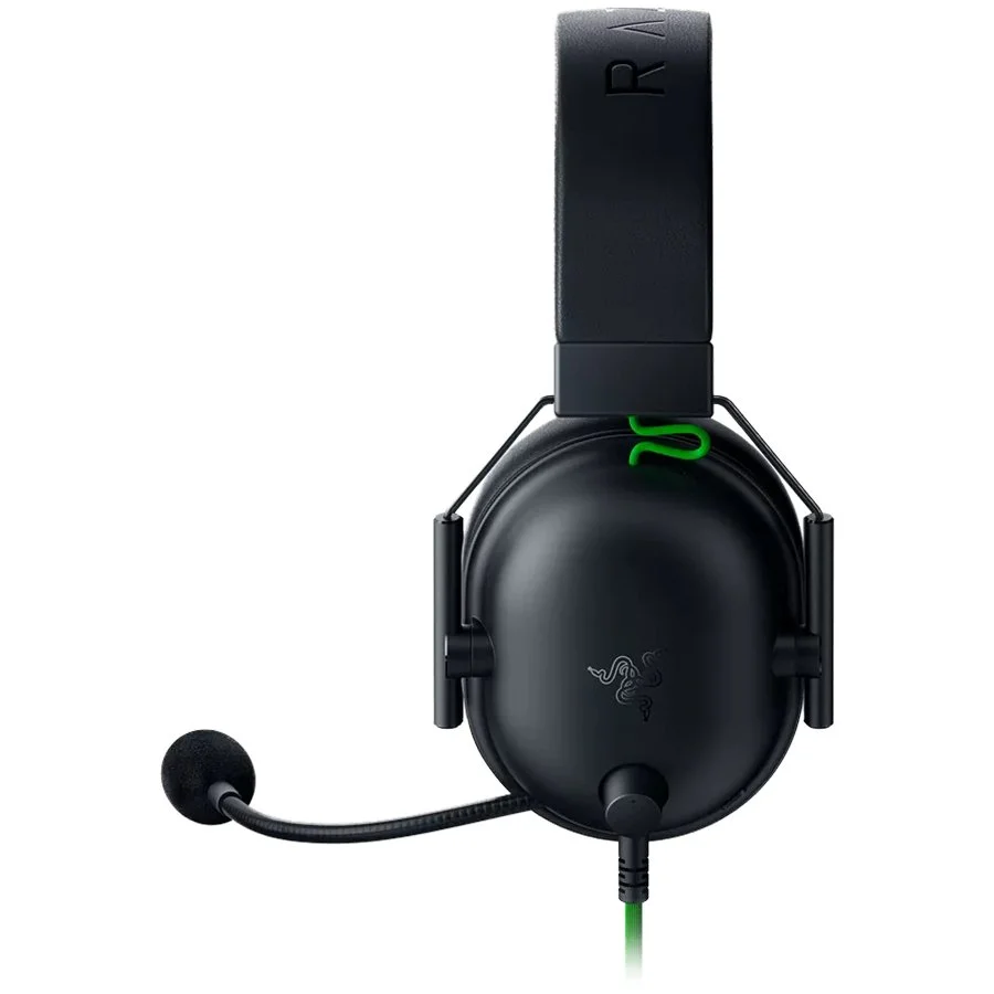 Razer BlackShark V2 X, 12 Hz – 28 KHz Frequency Response, 32 Ω (1 kHz) Impedance, Razer TriForce Driver, Breathable memory foam, Advanced passive noise cancellation, Analog 3.5 mm Connection, 100 Hz – 10 kHz Microphone Frequency, 1.3 m Cable - image 1