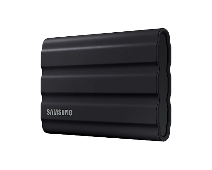 Твърд диск, Samsung Portable NVME SSD T7 Shield 4TB , USB 3.2 Gen2, Rugged, IP65, Read 1050 MB/s Write 1000 MB/s, Black - image 2