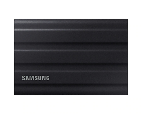 Твърд диск, Samsung Portable NVME SSD T7 Shield 4TB , USB 3.2 Gen2, Rugged, IP65, Read 1050 MB/s Write 1000 MB/s, Black