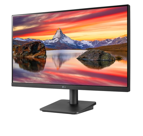Монитор, LG 24MP400P-B, 23.8" IPS, 5ms (GtG at Faster), 75z, 1000:1, Dynamic Action Sync, 250 cd/m2, Full HD 1920x1080, AMD FreeSync, Eye-care, Reader Mode, D-Sub, HDMI, Tilt, Black - image 1