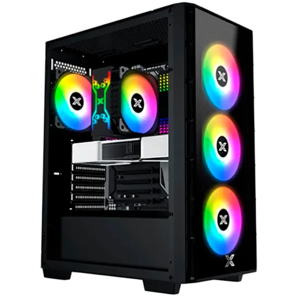 Xigmatek Elite One EN49684 , ATX/M-ATX/Mini ITX, U3x1 & U2x2, TG FP & Left TG, 4PCS X24A Fan & ARGB Fan Control PCB