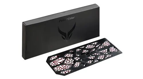Backplate pentru plăci video Powercolor AMD RADEON RX 7000 Red Devil Series, SBP-790002 - 1