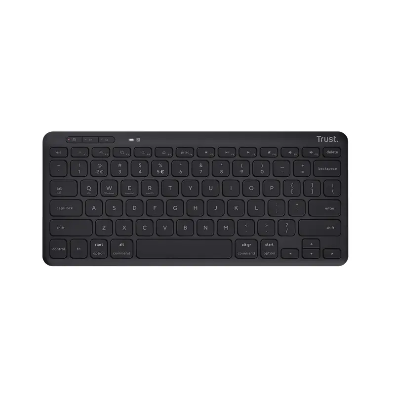 Клавиатура, TRUST Lyra Compact Wireless Keyboard US - image 1