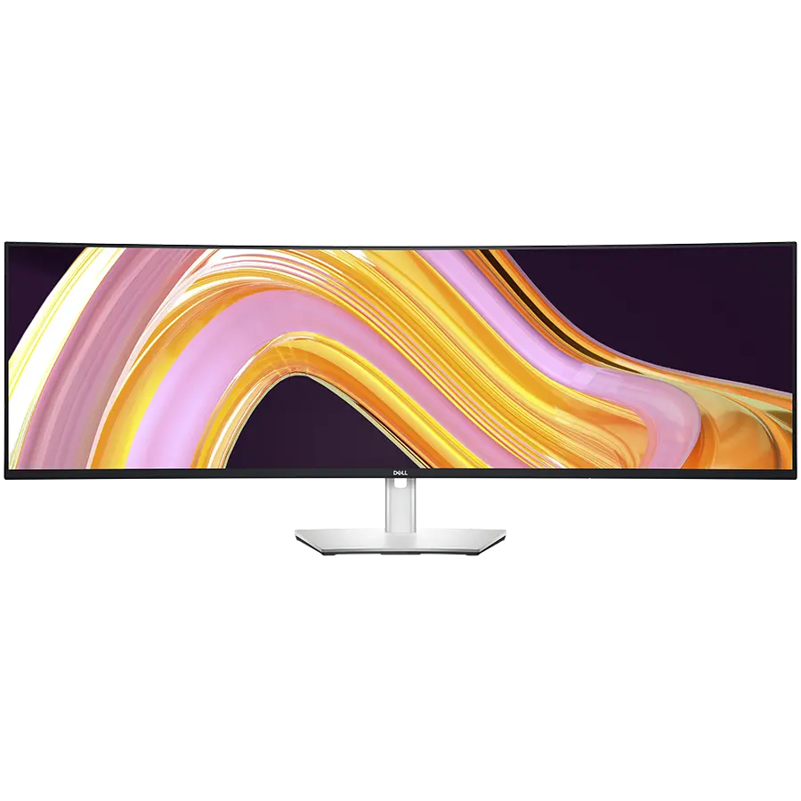 Dell U4924DW Οθόνη LED UltraSharp 49 Κυρτή, 49", 5K Dual QHD (5120x1440) 60Hz, 32:9, Αντιθαμβωτική, Σκληρή επίστρωση 3H, ComfortView, IPS Black, 350