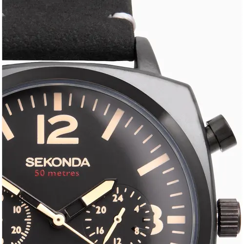 Мъжки аналогов часовник Sekonda Airborne Chronograph - S-1991.00 - image 1