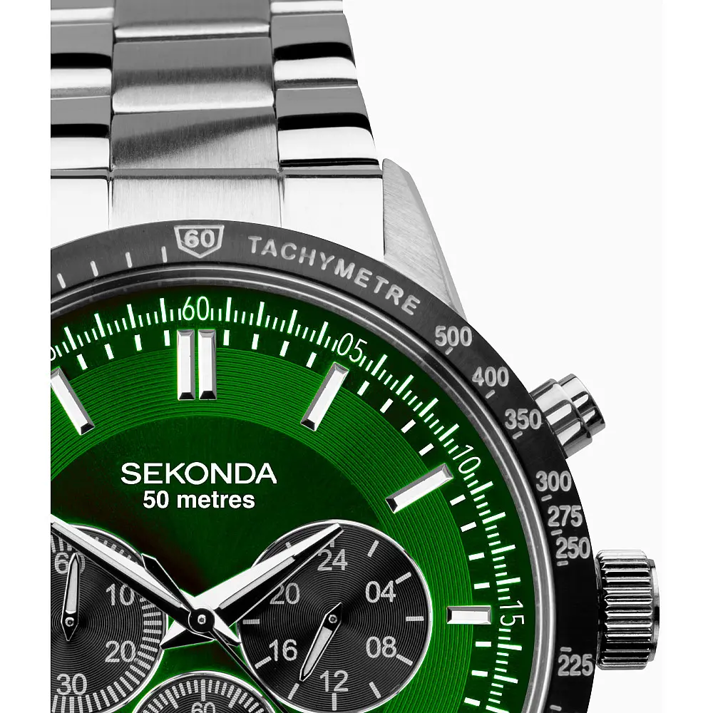 Мъжки аналогов часовник Sekonda Chronograph - S-1913.00 - image 2