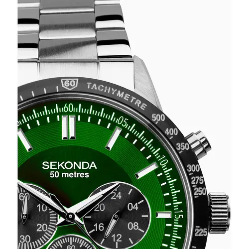Мъжки аналогов часовник Sekonda Chronograph - S-1913.00 - image 2