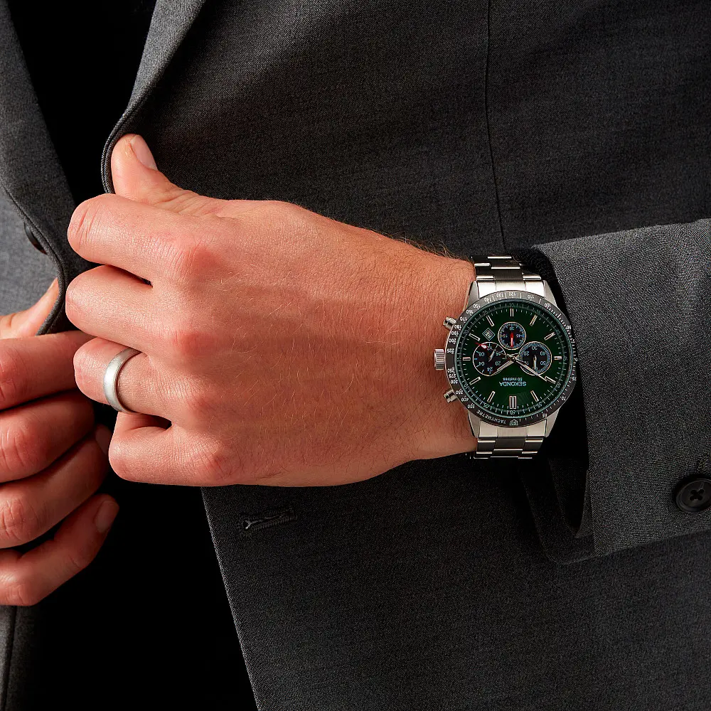 Мъжки аналогов часовник Sekonda Chronograph - S-1913.00 - image 4