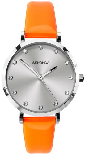 Ceas de damă Sekonda Editions Neon Orange - S-40011.00 - 1