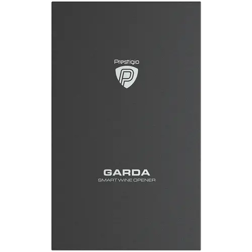 Prestigio Garda, smart wine opener, simple operation with 2 buttons, aerator, vacuum stopper preserver, foil cutter, opens up to 50 bottles wihout recharging, premium design, 500mAh battery, Dimensions D 17mm* H 290mm* W100 mm, silver color. - image 10