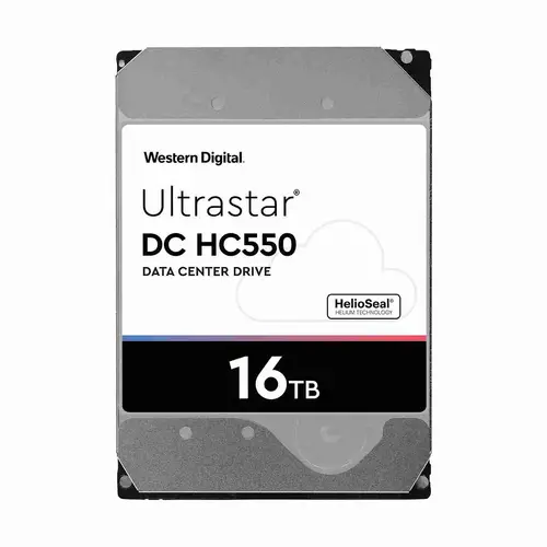 Твърд диск, Western Digital Ultrastar 16TB ( 3.5", 512MB, 7200 RPM, SATA 6Gb/s, 512N SE NP3 )