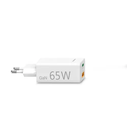 Универсално зарядно за лаптоп Hama USB-C, GaN, Power Del. (PD), 5-20V/65W - image 1