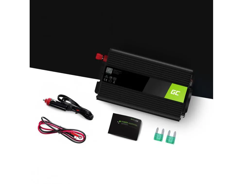 Invertor GREEN CELL, 12V, 300W/600W, Modified Sine Wave - image 2