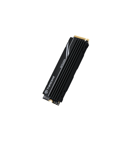 Твърд диск, Transcend 1TB, M.2 2280, PCIe Gen4x4, NVMe, 3D TLC, with Dram(Metal Heatsink) - image 2