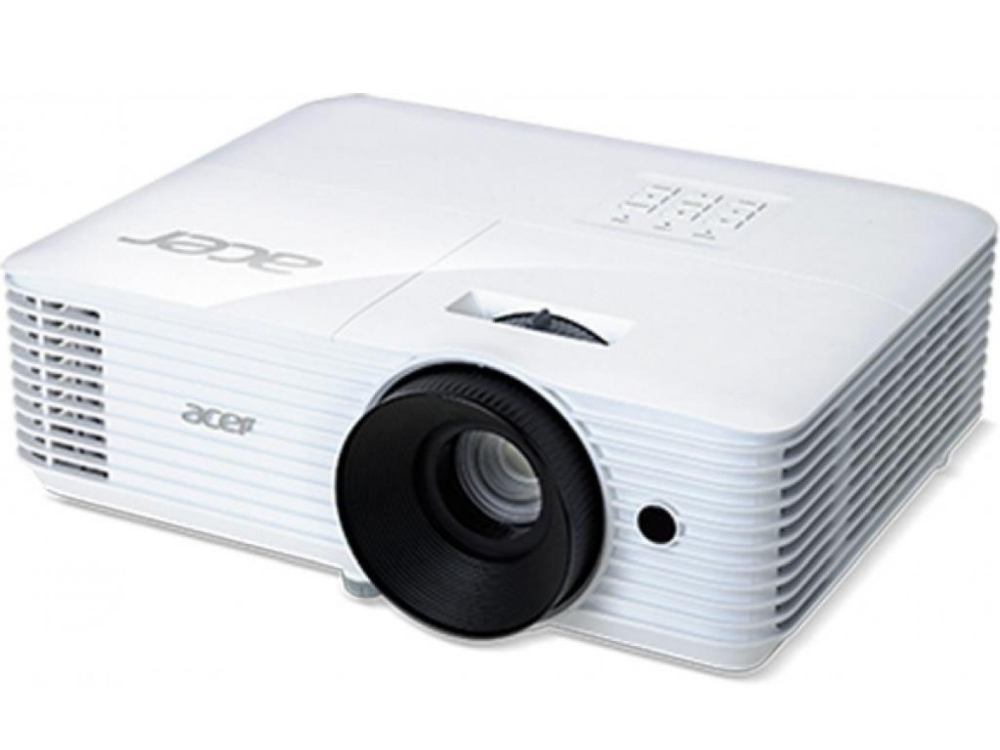 Мултимедиен проектор, Acer Projector X118HP, DLP, SVGA (800x600), 4000 ANSI Lumens, 20000:1, 3D, HDMI, VGA, RCA, Audio in, DC Out (5V/2A, USB-A), Speaker 3W, Bluelight Shield, Sealed Optical Engine, LumiSense, 2.7kg, White - image 1