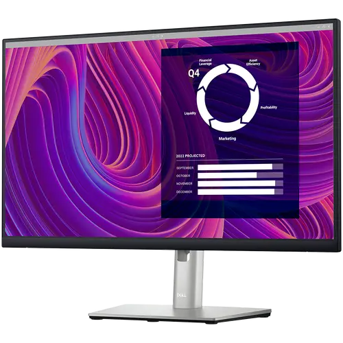 Dell Monitor LED Professional P2423D, 23.8", QHD 2560x1440, 16:9 60Hz, IPS AG, ComfortView Plus, Flicker Free, 300 cd/m2, 1000:1, 178/178, 8ms/5ms, HDMI, DP, 4x USB 3.2, Height, Pivot, Swivel, Tilt adjustable, 3Y - image 1