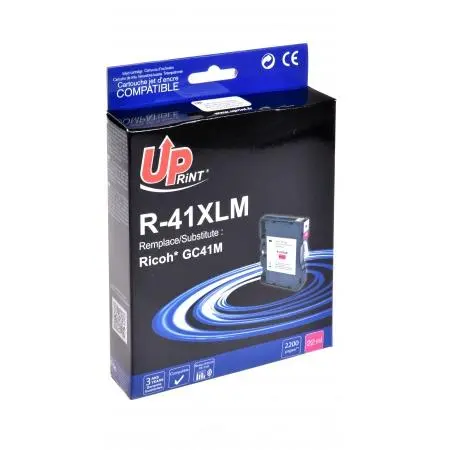 Cerneală gel UPRINT GC41M, RICOH, 36ml, 2500 de copii, 405763, Magenta