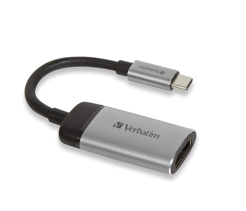 Адаптер, Verbatim USB-C to HDMI 4K Adapter - USB 3.1 Gen 1/HDMI 10cm Cable